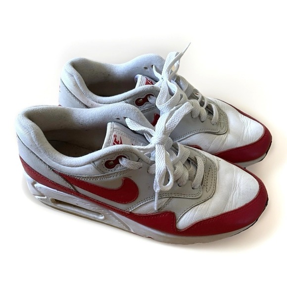 Nike Shoes - Nike Air Max 1 Anniversary OG Red Sneakers Women's 6.5  Men's 5